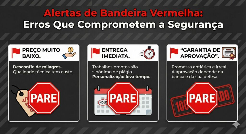 Alertas de Bandeira Vermelha.