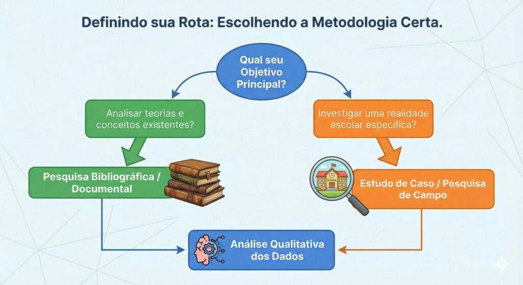 O Caminho da Metodologia Pedagógica