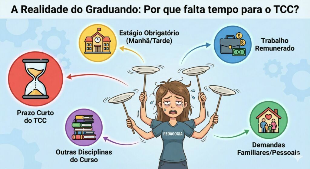O Malabarismo do Estudante de Pedagogia