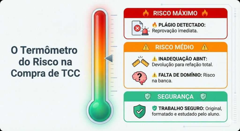 O Termômetro do Risco na compra do TCC.
