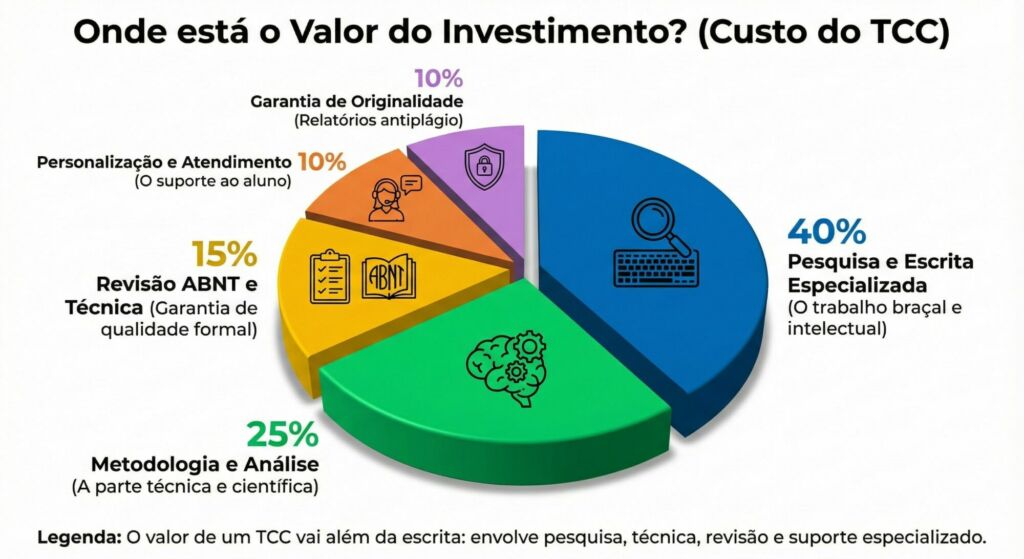 Por que entender quanto custa um TCC é tão importante?