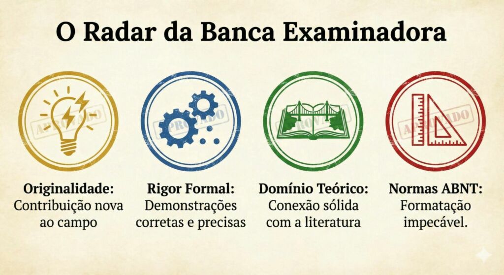 Checklist Visual: "O Radar da Banca Examinadora"
