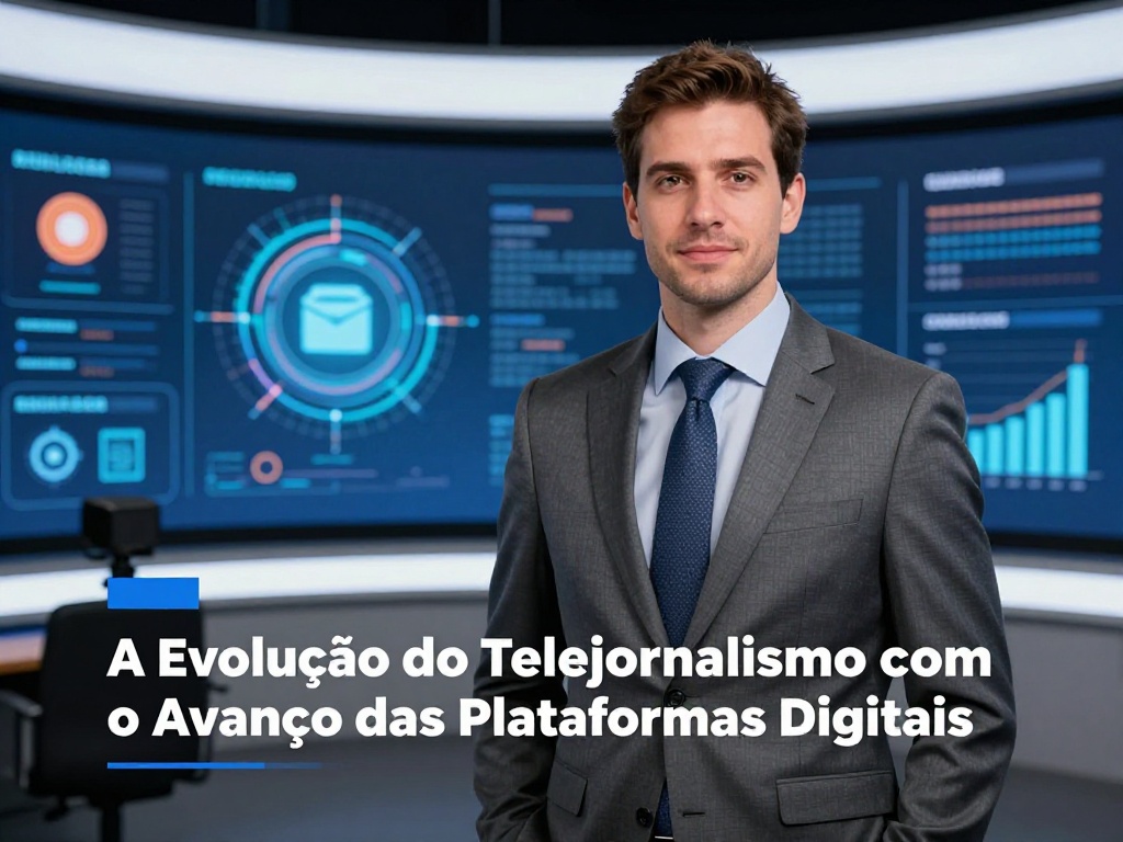 Comprar TCC sobre A Evolução do Telejornalismo com o Avanço das Plataformas Digitais para o curso de Jornalismo