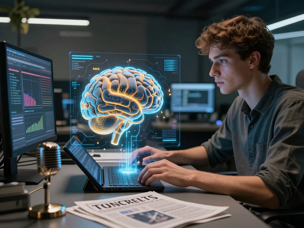 Comprar TCC sobre Inteligência Artificial e as Transformações na Produção Jornalística para o curso de Jornalismo