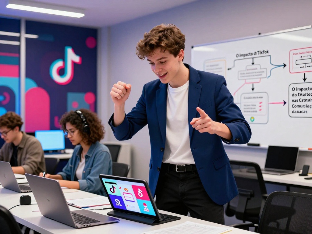 Comprar TCC sobre O Impacto do TikTok nas Estratégias de Comunicação das Marcas para o curso de Publicidade e Propaganda