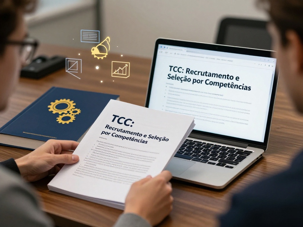 Comprar TCC sobre Recrutamento e Seleção por Competências para o curso de Gestão de Recursos Humanos